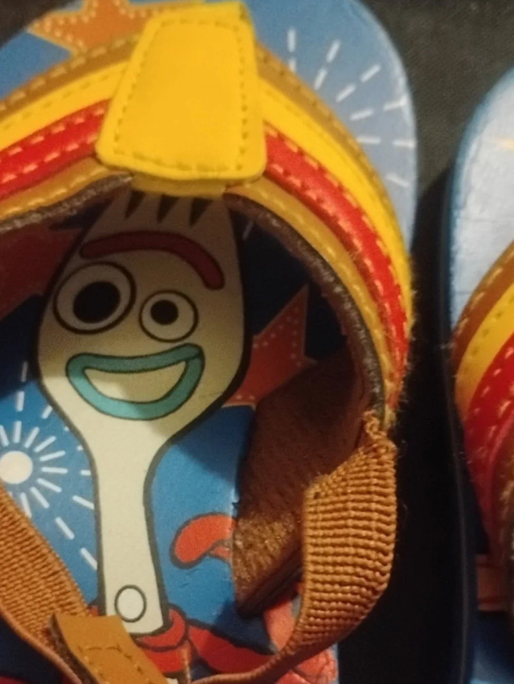 Disney Flip Flops With Woody And Forky